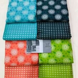 Cotton Foil Print Fabrics in Wholesale