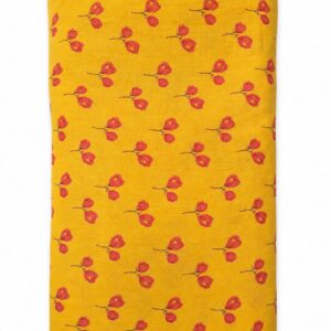 Marigold Bloom Cotton 72×72